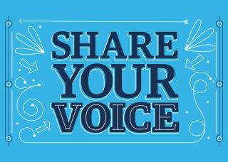 Share your voice