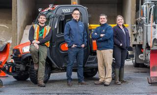 Tamas Weidner and team are ready for winter