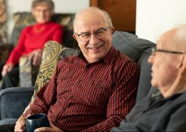 Older adults conversing