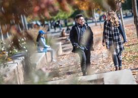 Students at UBCO campus