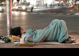 Homeless person
