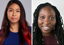 Natalie Chan and Anthonia Ogundele
