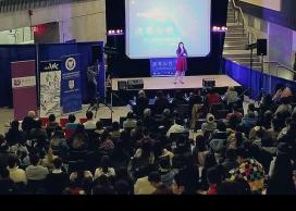 Performance on stage