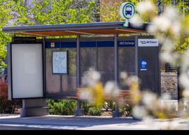 UBC Okanagan transit station