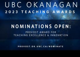 Provost's Awards for teaching excellence and innovation