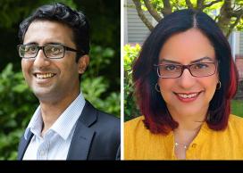 Hasan Siddiqui and Sunaina Assanand